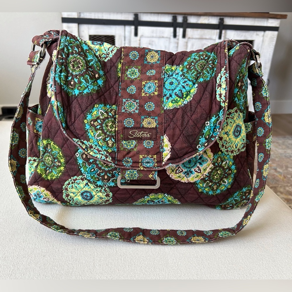 Longaberger Sisters Lexie Quilted Reversible Tote